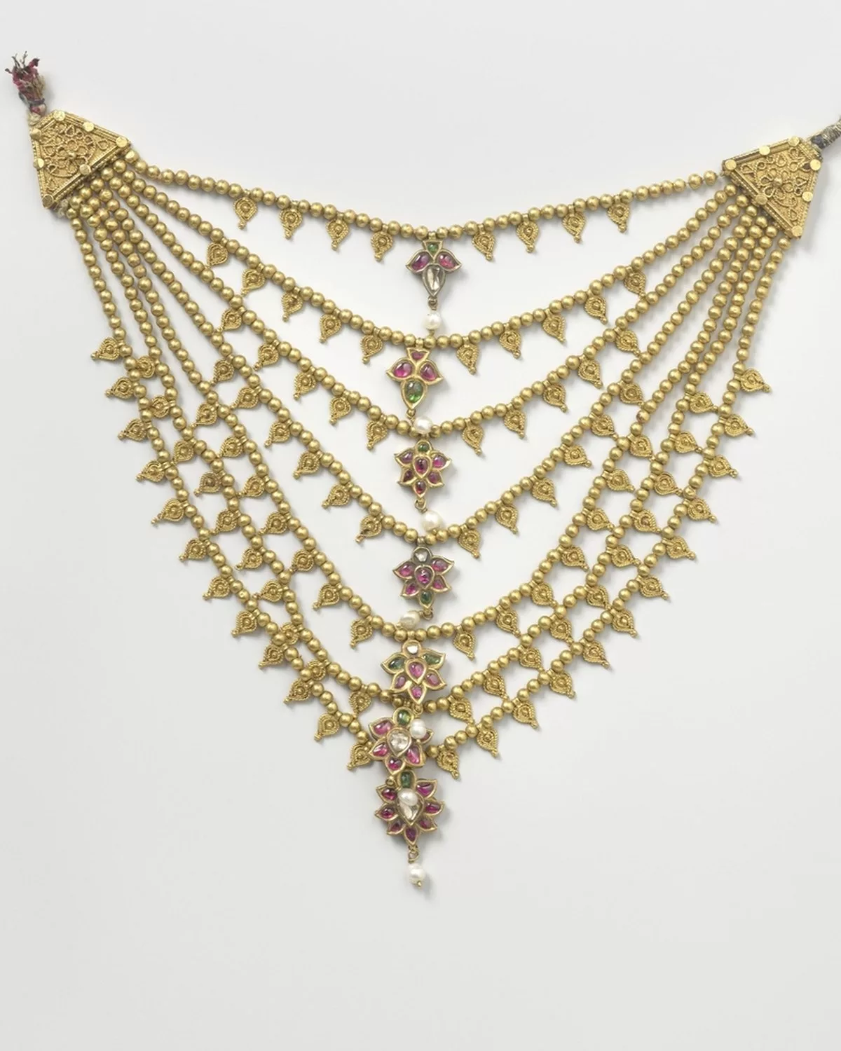 Temple Gold Layered Necklace